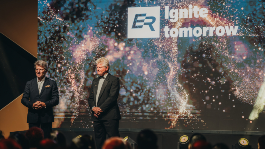 ER Ignite Awards opening with Gilbert and Philippe Espitalier-Noël